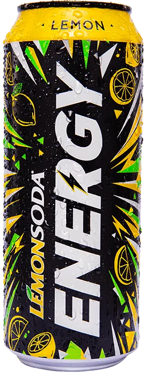 LemonSoda Energy Lemon blik 33cl
